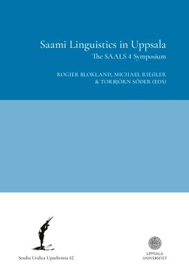 Book cover, Saami Linguistics in Uppsala